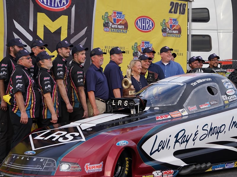 NHRA Funny Car Driver Tim Wilkerson