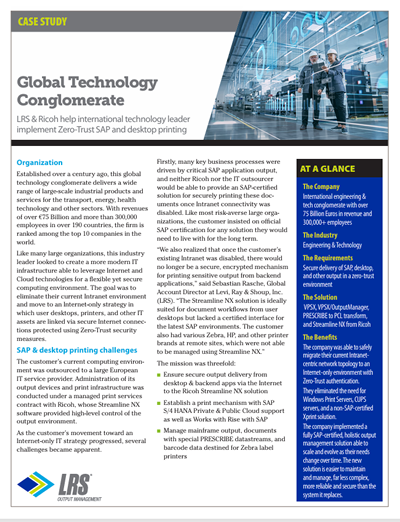 LRS MFPsecure for Ricoh