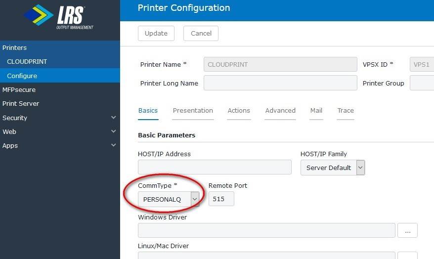 Configure Printing for Google Chromebook