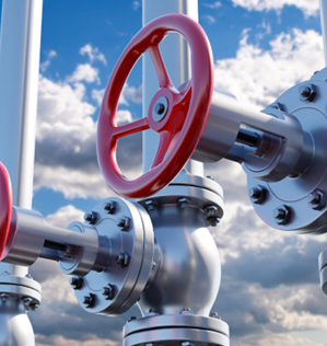 Gas and Oil Company - Valves and Pipes