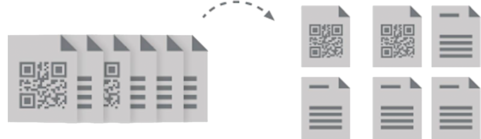 Drivve Image Separate Documents Barcode Graphic