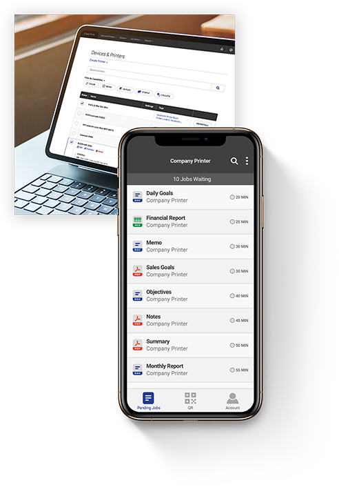 Cloud Printing solution with LRS CloudPrint