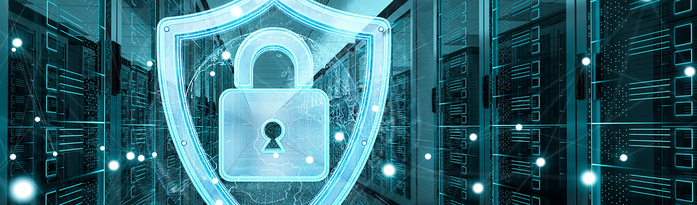 Digital Cybersecurity Lock