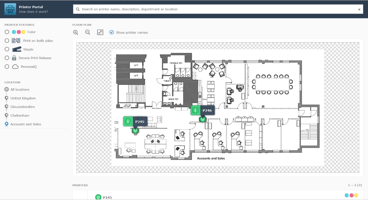 LRS Self Service Print Portal