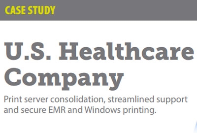 US healthcare company case study