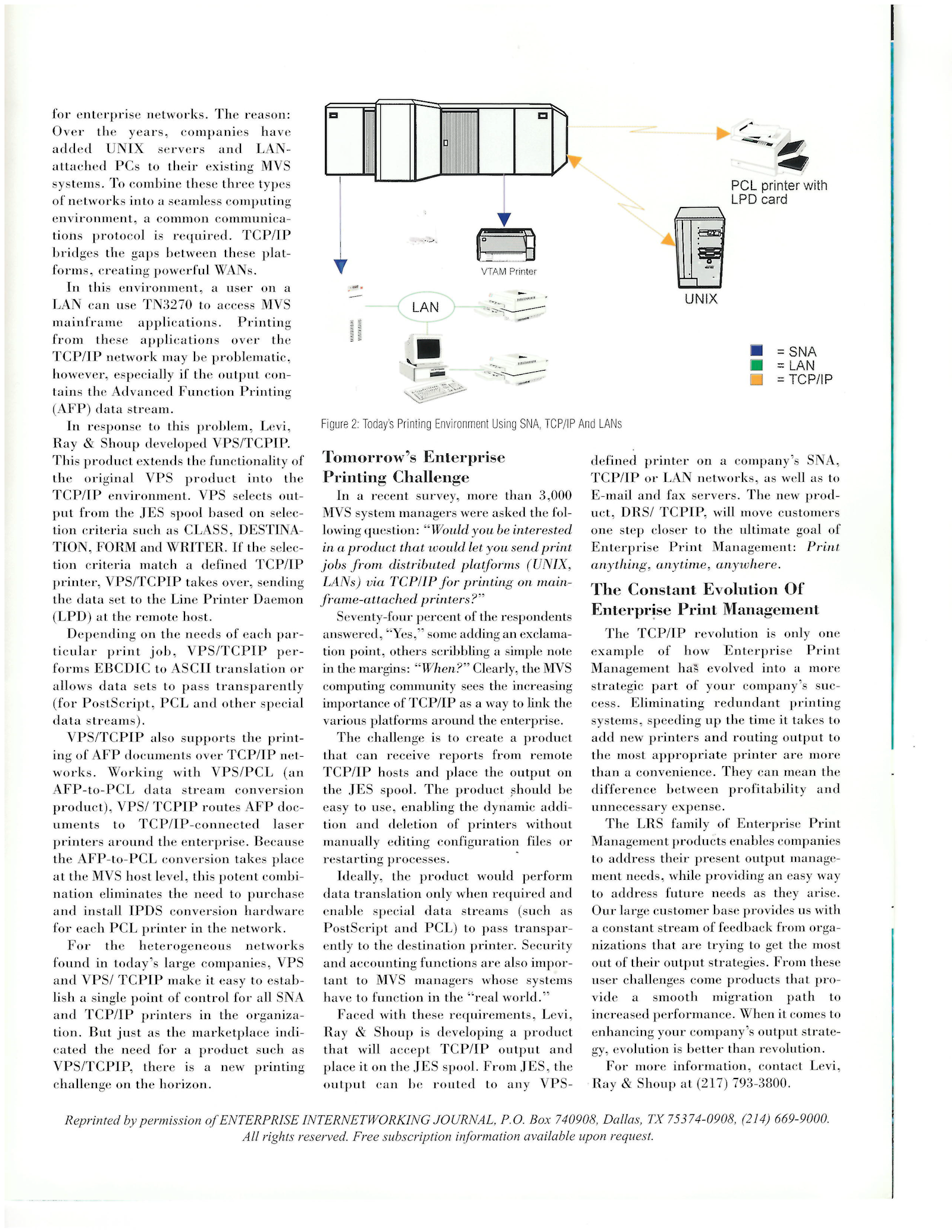 Evolution of Enterprise Printing Continued