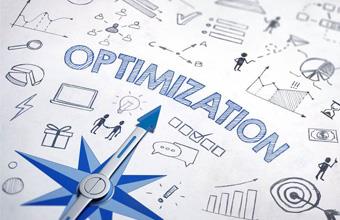 Pen drawn optimization graphic