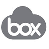 Box cloud icon grey 