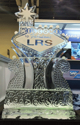LRS Ice sculptor at SAP TechEd