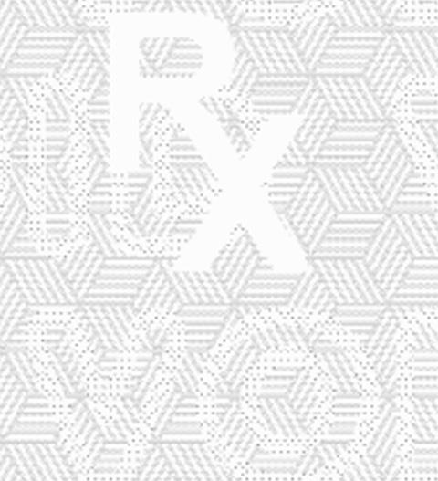 White Rx logo